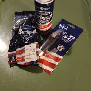 Barba Ear & Nose Trimmer - Black and Silver